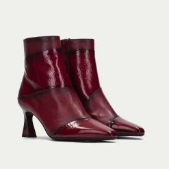 Women Hispanitas Dalia Red Ankle Boot