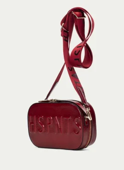 Women Hispanitas River Camera Bag - Red Patent