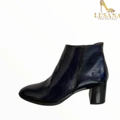 Women Hispanitas Selena Navy Ankle Boot