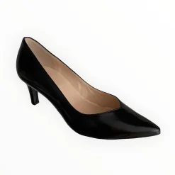 Women Hogl Black Leather Shoe