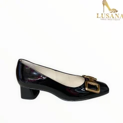 Women Hogl Black Patent Shoe