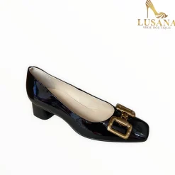 Women Hogl Black Patent Shoe