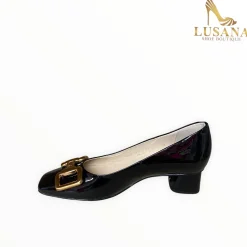 Women Hogl Black Patent Shoe