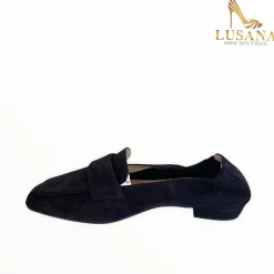 Women Högl Hogl Navy Suede Loafer