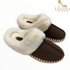 Women Ilse Jacobsen Tulip Slippers - Chocolate