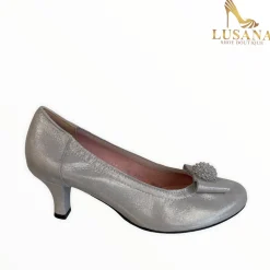 Women Le Babe Luce Grigio Court Shoe (Style 3047)