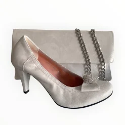 Women Le Babe Luce Silver Bag