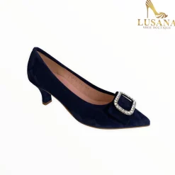 Women Le Babe Navy Suede Shoe