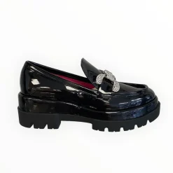 Women Le Babe Patent Chunky Loafer