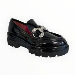 Women Le Babe Patent Chunky Loafer