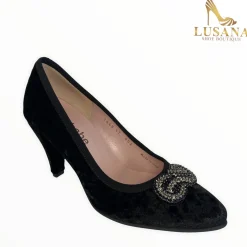 Women Le Babe Velvet Nero (Style 1448)