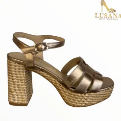 Women LODI Bronze Platform Sandal