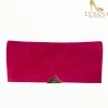 Women LODI Pink Suede Clutch Bag