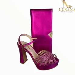 Women LODI Tidena Cosmos Wild Platform Sandal