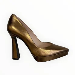 Women LODI Wanis Bronze Platform Shoe