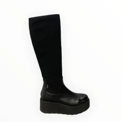 Women Marco Moreo Black Knee High Boot