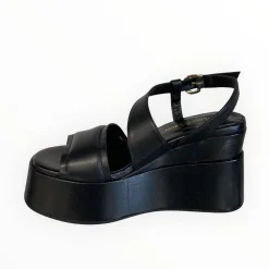 Women Marco Moreo Black Platform Sandal