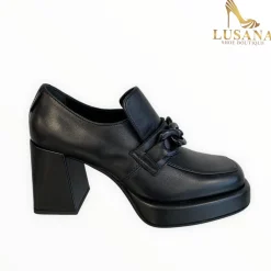 Women Marco Moreo Black Platform Shoe