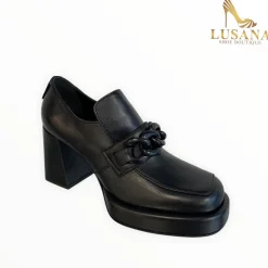 Women Marco Moreo Black Platform Shoe