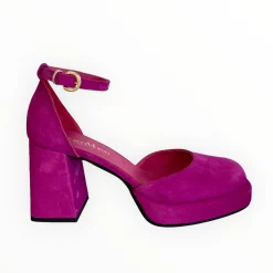 Women Marco Moreo Geneva Suede Block Heel