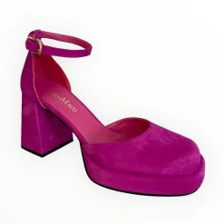Women Marco Moreo Geneva Suede Block Heel
