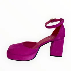 Women Marco Moreo Geneva Suede Block Heel