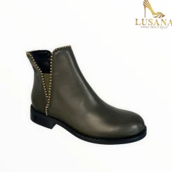 Women Marco Moreo Green Chelsea Boot