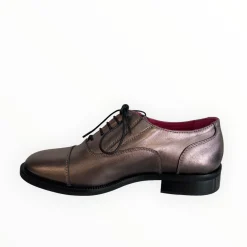Women Marco Moreo Pewter Leather Brogue