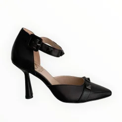 Women Marian Black Leather Shoe