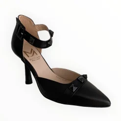 Women Marian Black Leather Shoe