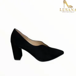 Women Marian Black Suede Shoe