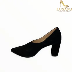 Women Marian Black Suede Shoe