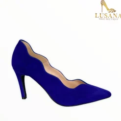 Women Marian Electric Blue Court Shoe
