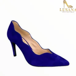 Women Marian Electric Blue Court Shoe