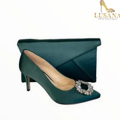 Women Marian Forest Green Shoe