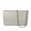 Women Marian Ivory Leather Bag