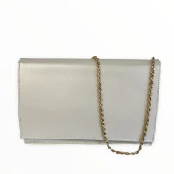 Women Marian Ivory Leather Bag