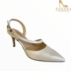 Women Marian Ivory Slingback