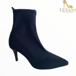 Women Marian Navy Sock Boot