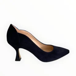 Women Marian Navy Suede Shoe
