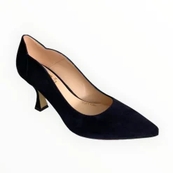Women Marian Navy Suede Shoe