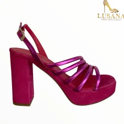 Women Marian Pink Metallic Sandal