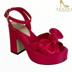 Women Marian Pink Platform Sandal