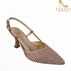 Women Marian Pink Slingback