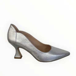 Women Marian Silver Court Shoe