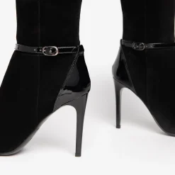 Women NeroGiardini Black Suede Boots