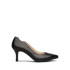 Women NeroGiardini Nappa Nero Low Heel