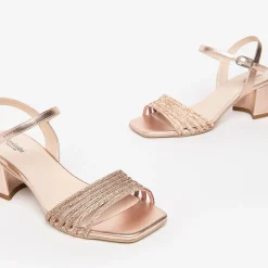 Women NeroGiardini Rose Gold Sandal