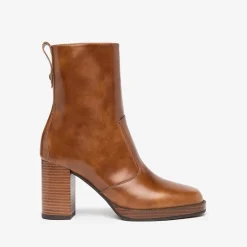 Women NeroGiardini Tan Ankle Boot