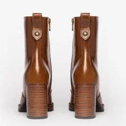Women NeroGiardini Tan Ankle Boot
